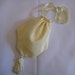 Regency Reticule,Bag. Victorian. Jane Austen. Primrose Yellow SILK.