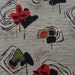 Eames Era Atomic Age Barkcloth Fabric 2 Yards