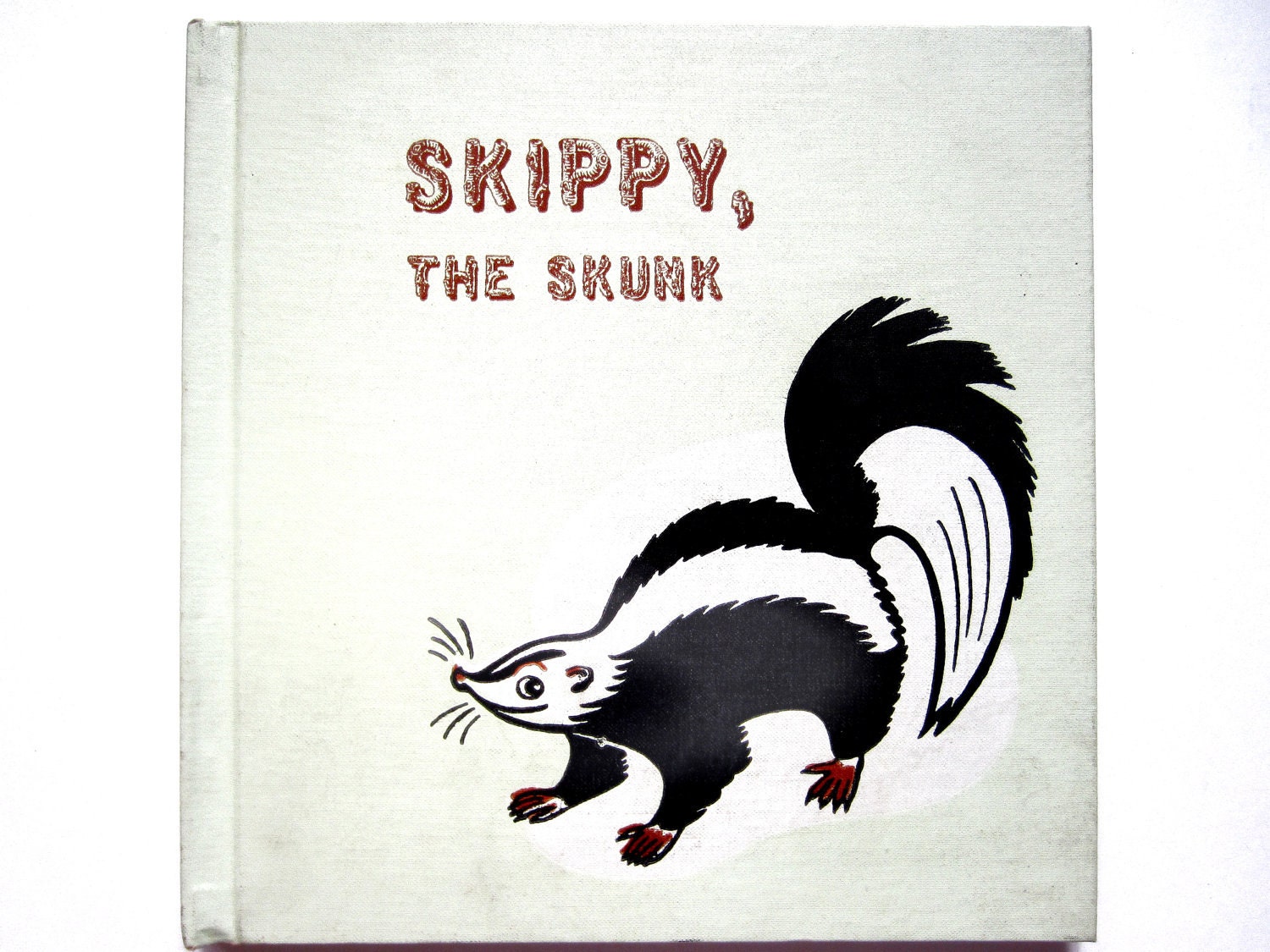 Skippy the Skunk a 1960s Vintage Children's Book