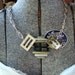 Sale Buckle Me Back - Vintage Bakelite Buckles Redone into Fab Necklace Set - ReaganJuel