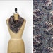 paisley cotton scarf / wine & olive print