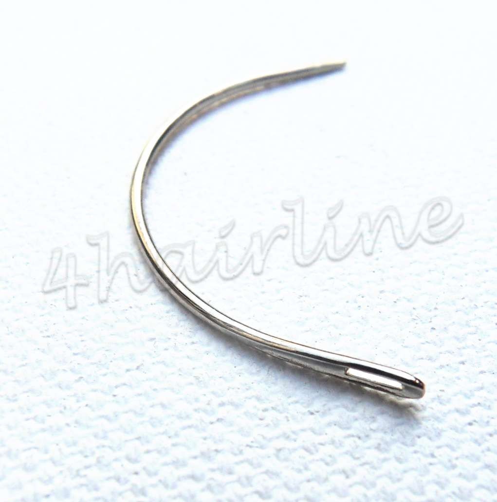 One Curved Hair weaving Needle