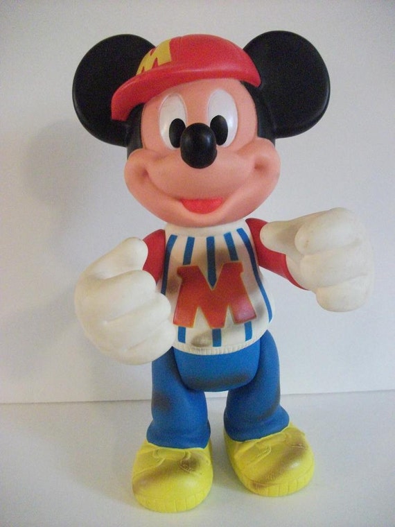 rubber mickey mouse doll