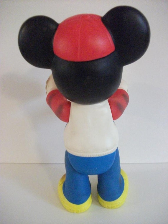 rubber mickey mouse doll