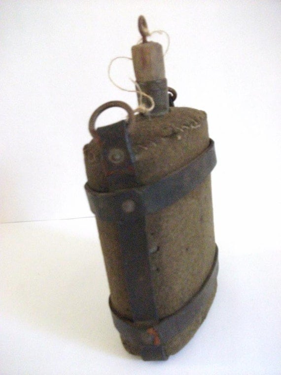 Antique Canteen Water Bottle