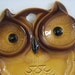 Vintage Owl Plaque Kitchen Prayer