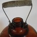 Vintage Large Amber Glass Bottle