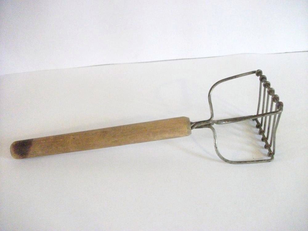 Vintage Square Potato Masher