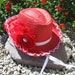 Cowgirl Hat - Red and White - Girls Cowboy Hat - Girls Western Theme Party - Style CB28