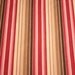 Chocolate and Peppermint Stripe Vintage French Ticking Fabric