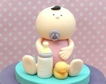 3D Fondant Baby Cake Topper PDF Tutorial