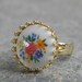 Jewelry Ring Vintage Inspired Romantic Cameo Ring