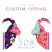 Custom Listing for Jodi
