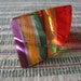 VINTAGE SIXTIES RING POP ART PSYCH HIPPIE 6 1/2