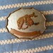 Cowboy Vintage Belt Buckle German Silver Rodeo