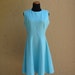 Vintage Sixties Sky Blue Dress, BeastlyLettuce Vintage