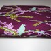 Laptop Case Sleeve 13 inch Macbook Case fits Laptops- Sparrows Lilac by Joel Dewberry