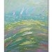 Morning regatta - FREE SHIPPING - Large 39"x28" Original Oil Painting - ready to hang palette knife impasto