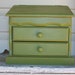 Vintage Green Recycled Jewelry Box