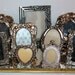 9 Small Shades of Silver Picture Frames