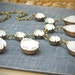 Vintage Rhinestone Necklace, Bridal Wedding Jewelry, Crystal Edwardian
