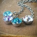 Family Tree Birthstone Necklace, Mother, Choice of Jewel, Four Charms, Bridesmaid