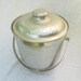RESERVED for Cari - Antique 50s Metal Ice Bucket