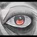 RESERVED FOR DONNA - Fantasy Art Eye Original Painting - Window to the Soul - 9 x 12 Inch Fantasy Acrylic Painting - Snow Wulf Art