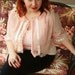 1950's Ribbon's n Lace Bed Jacket
