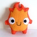 calcifer howl's moving castle plush