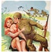 French Humorous WWII Cartoon Postcard - The Assault...