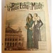 Vintage 30s French Art Deco Fashion Magazine of 1930 - Petit Echo de La Mode 'At the Opera'