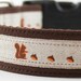 MEDIUM Squirrel Food Dog Collar