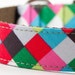 Colorful Cubes Dog Collar