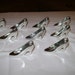 The Perfect Fit - Glass Slipper but Plastic Charm - Silver