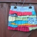 Ruffled Layered Skirt-Upcycled Size 4-5