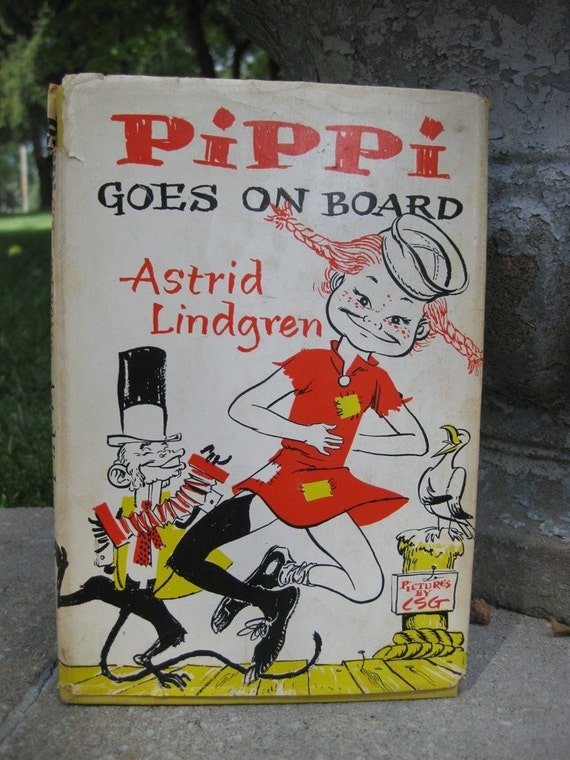 Items similar to Pippi Longstocking Book on Etsy