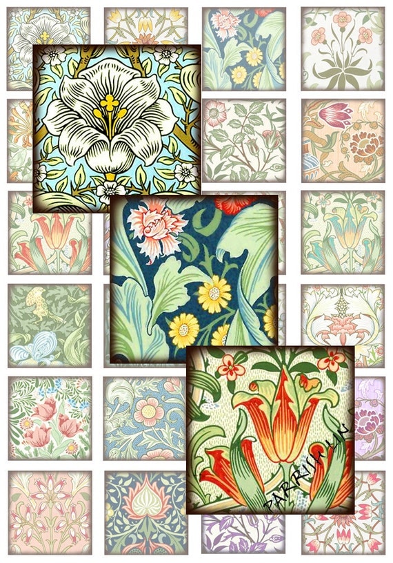 Printable Digital Collage Sheet 1.5 Or Smaller