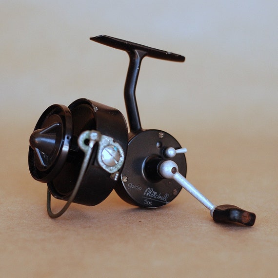 Vintage Garcia Mitchell 304 spinning reel 1960s