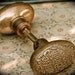 Rare Antique NYC Public School Door Knob Set