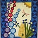 Hollyhock Garden Wall Hanging