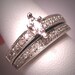 ON SALE 10% OFF Vintage Diamond Wedding Ring Set White Gold Art Deco Style