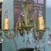 Antique French Petite Chandelier Sconce