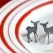 Oh My Deer Ear Posts - Matte