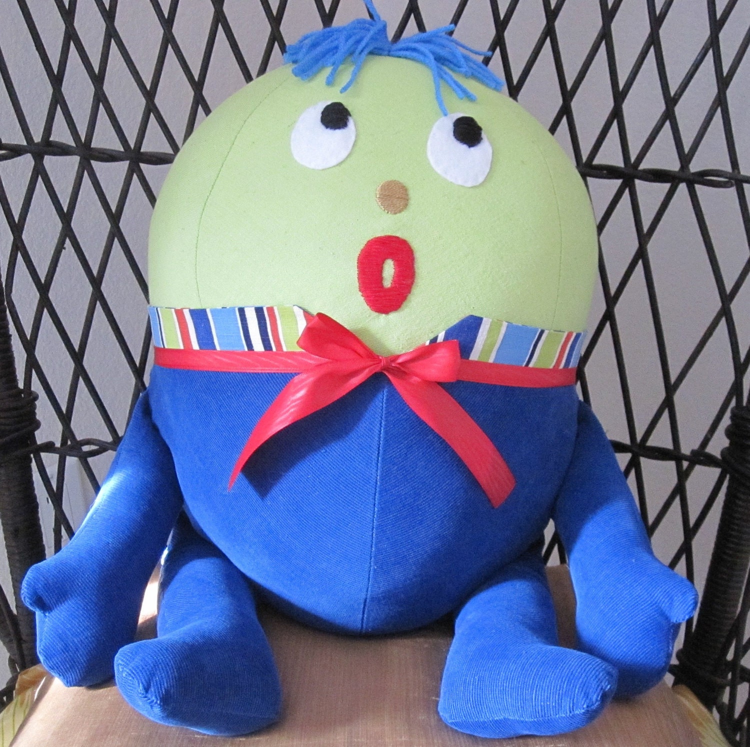 stuffed humpty dumpty doll