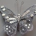 Silver Butterfly - Medium