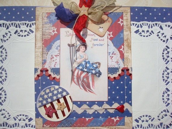 Patriotic 4th of July Card