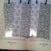 Black and White bookmarks