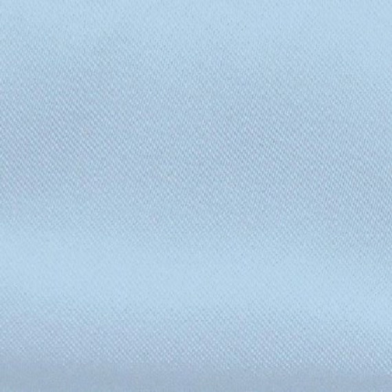 Baby Blue Satin fabric by the yard