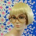 Eyeglass Frames 1980s Oversized Honey Unisex